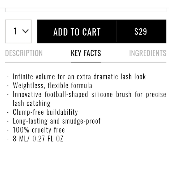 NIB IL MAKIAGE Silver and Black Mascara - Picture 8 of 8